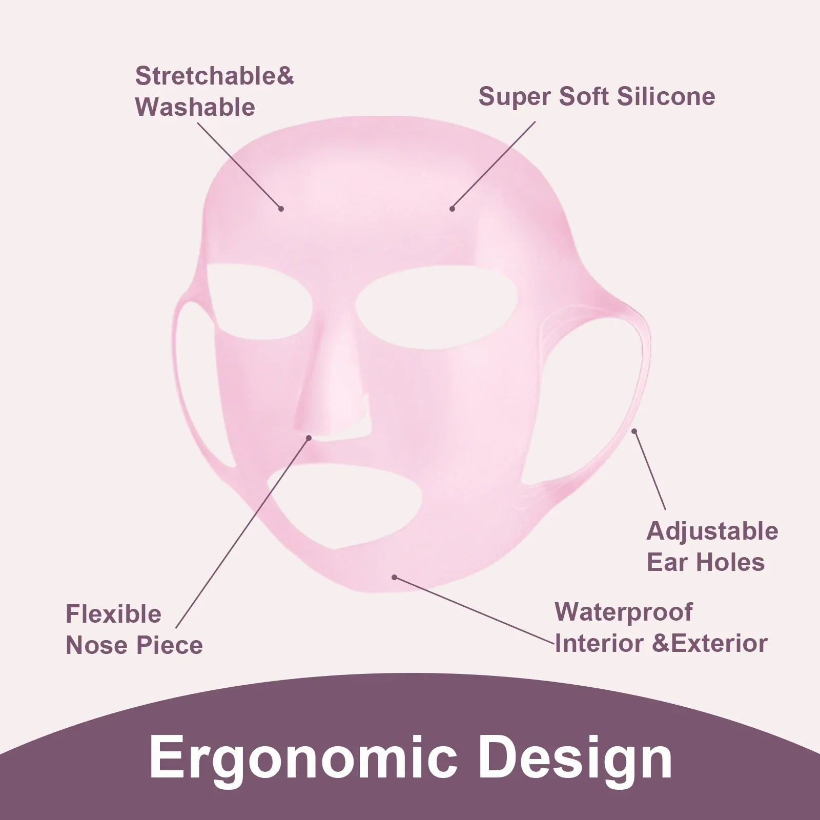 Silicone Facemask Holder Reusa - Silicone Mask Bracket reseña y precio