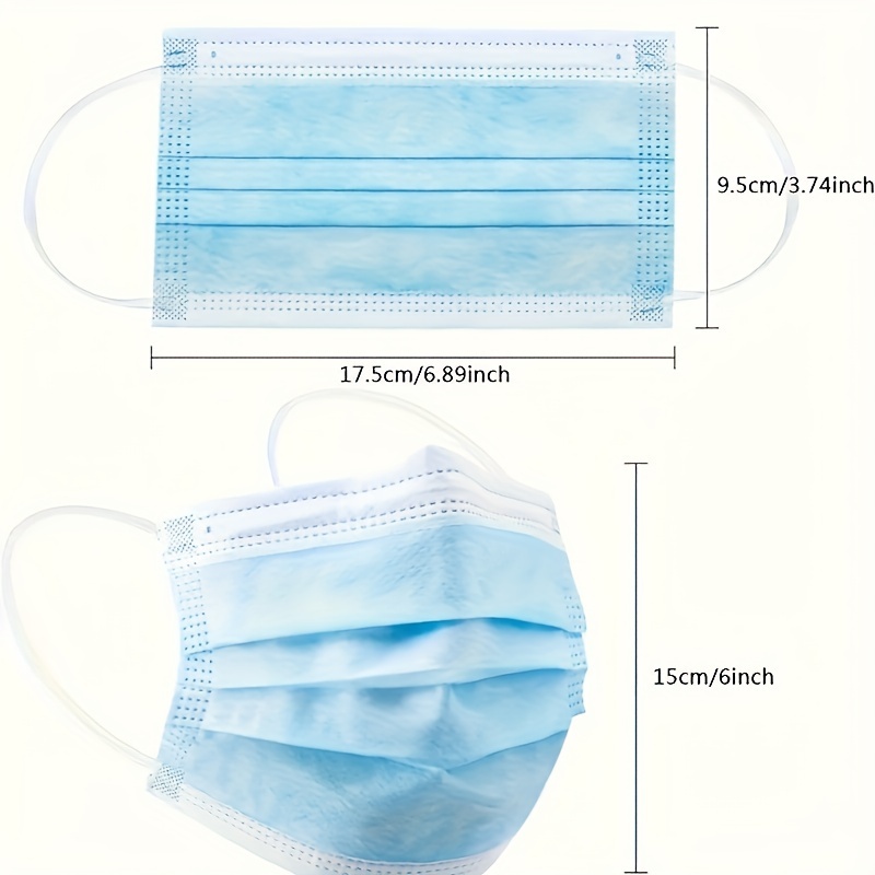 Delivery in 10 Days! 400Pcs Th - Disposable Mask Blue reseña y precio