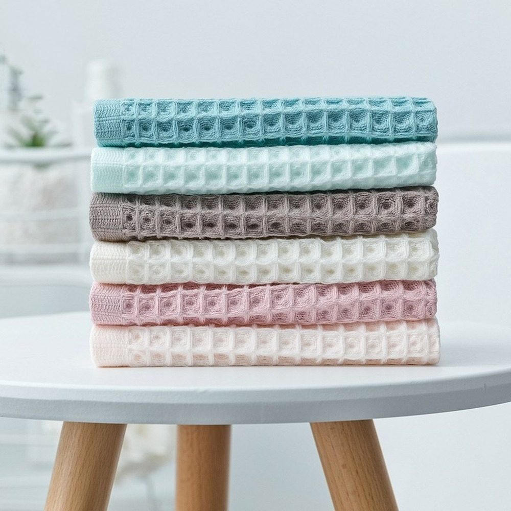 1Pcs Waffle Soft Face Towels f - Cloth Face Mask Washable reseña y precio