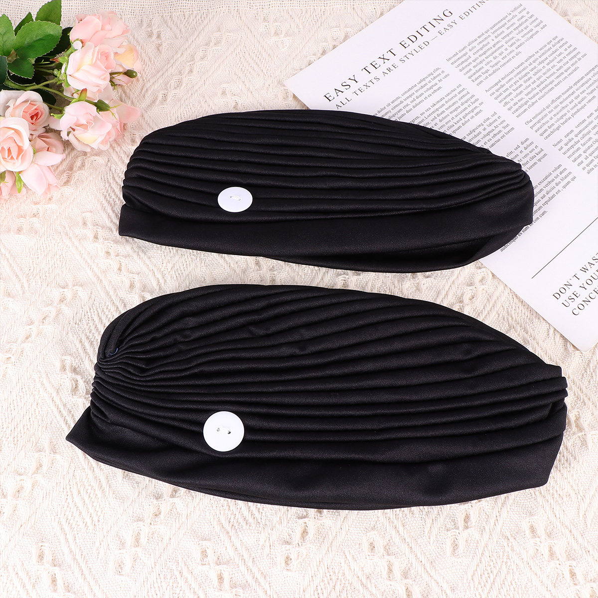 2Pcs Black Adjustable Elastic  - Mask Ear Saver Strap reseña y precio