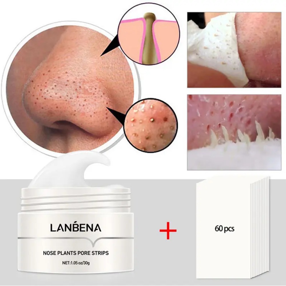 Nose Blackhead Remover Cream P - Black Face Mask Pack reseña y precio