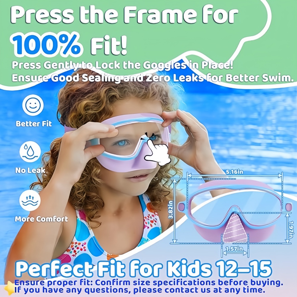 Kids Swimming Goggles with Nos - Anti Pollution Mask reseña y precio