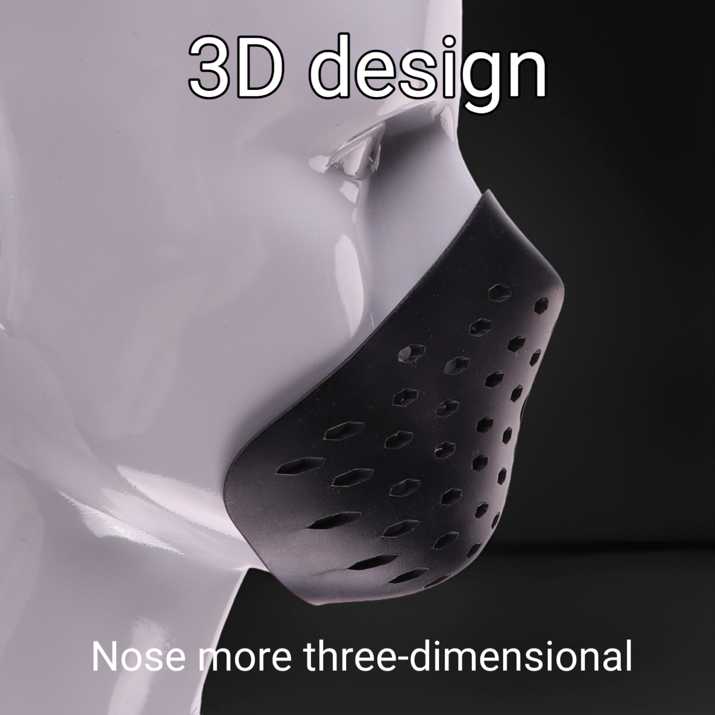 3D Halfface Bracket Silicone M - Silicone Mask Bracket reseña y precio