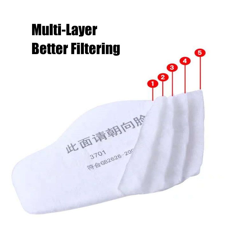 3701 Particle Cotton Filter Fo - Dust Mask Construction reseña y precio