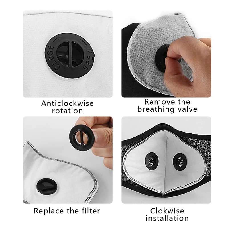 Cycling Dustproof PM2.5 Active - Anti Pollution Mask reseña y precio