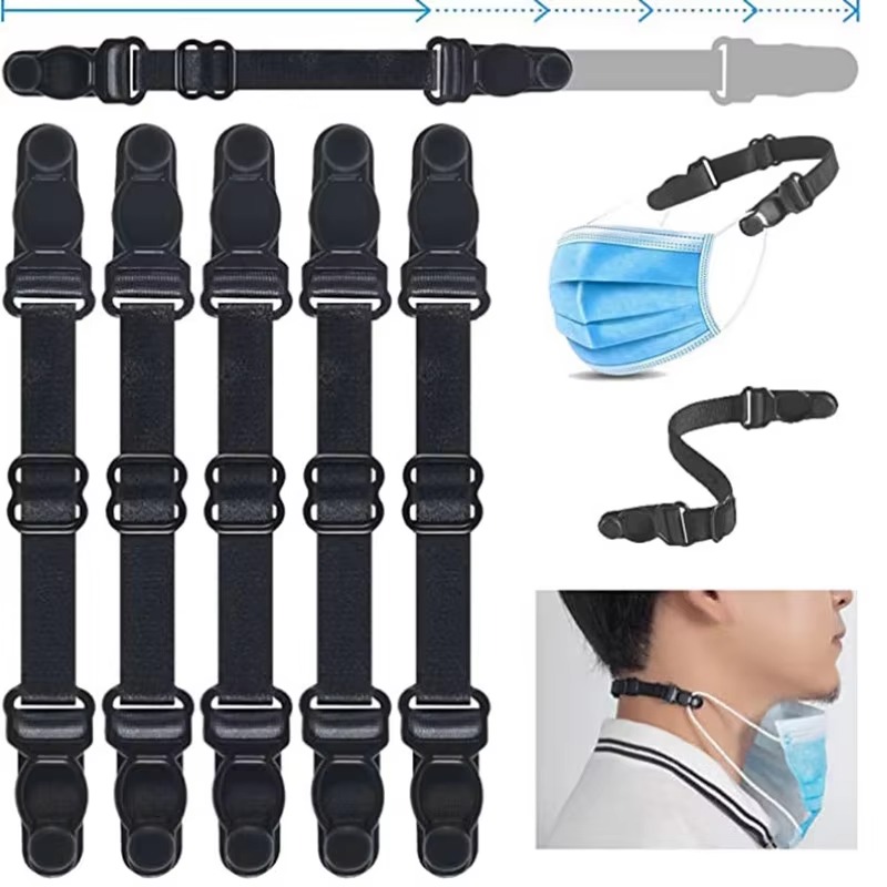 5PC Unisex Adjustable Mask Ext - Mask Lanyard Adjustable reseña y precio