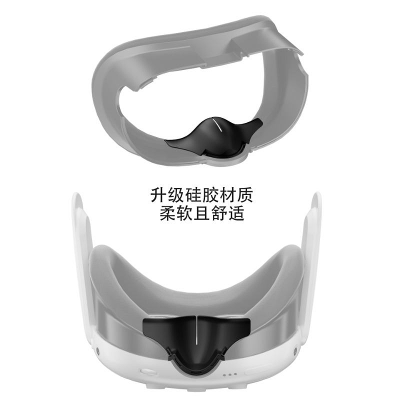 Applicable Metaquest3VR Glasse - Silicone Mask Bracket reseña y precio