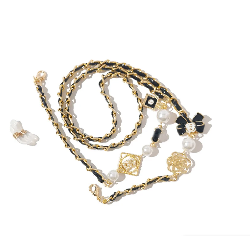 Vintage Pearl Glasses Chain An - Mask Chain Holder reseña y precio