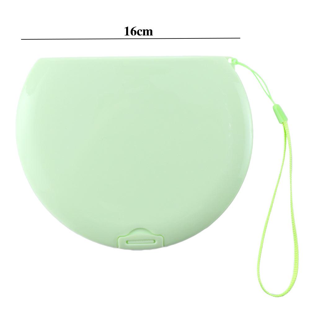 Unisex Portable Semicircle Fac - Face Mask Storage Box reseña y precio