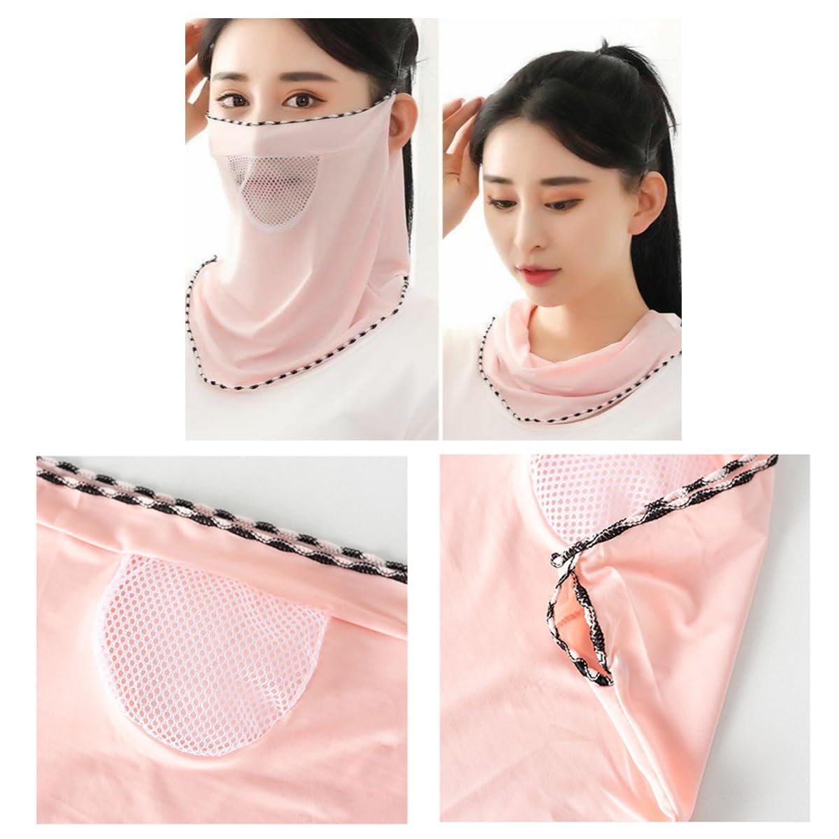 Ice Silk Mask Summer Breathabl - Neck Gaiter Face Cover reseña y precio