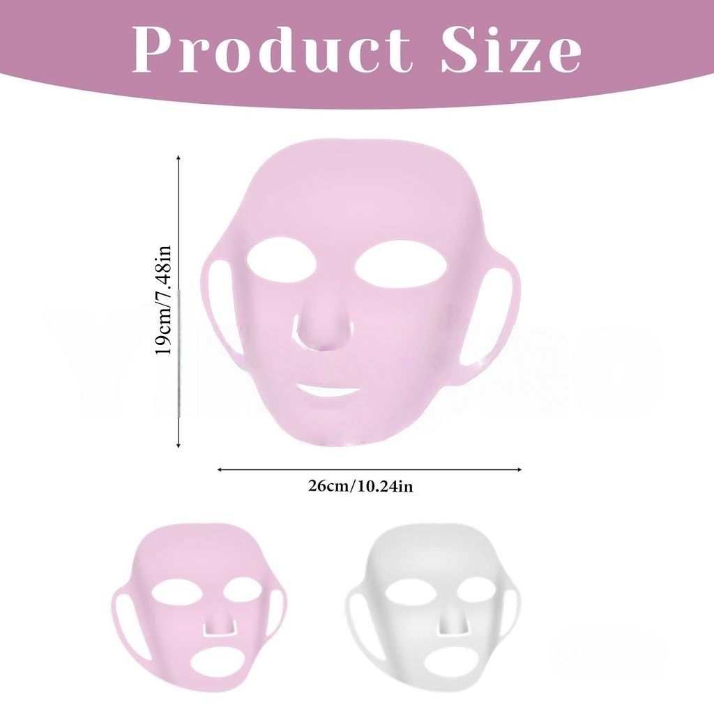1/2PCS 3D Reusable Wrinkle Smo - Silicone Mask Bracket reseña y precio