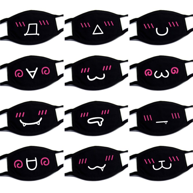 Black Mask Unisex Winter Warm  - Respirator Half Face reseña y precio