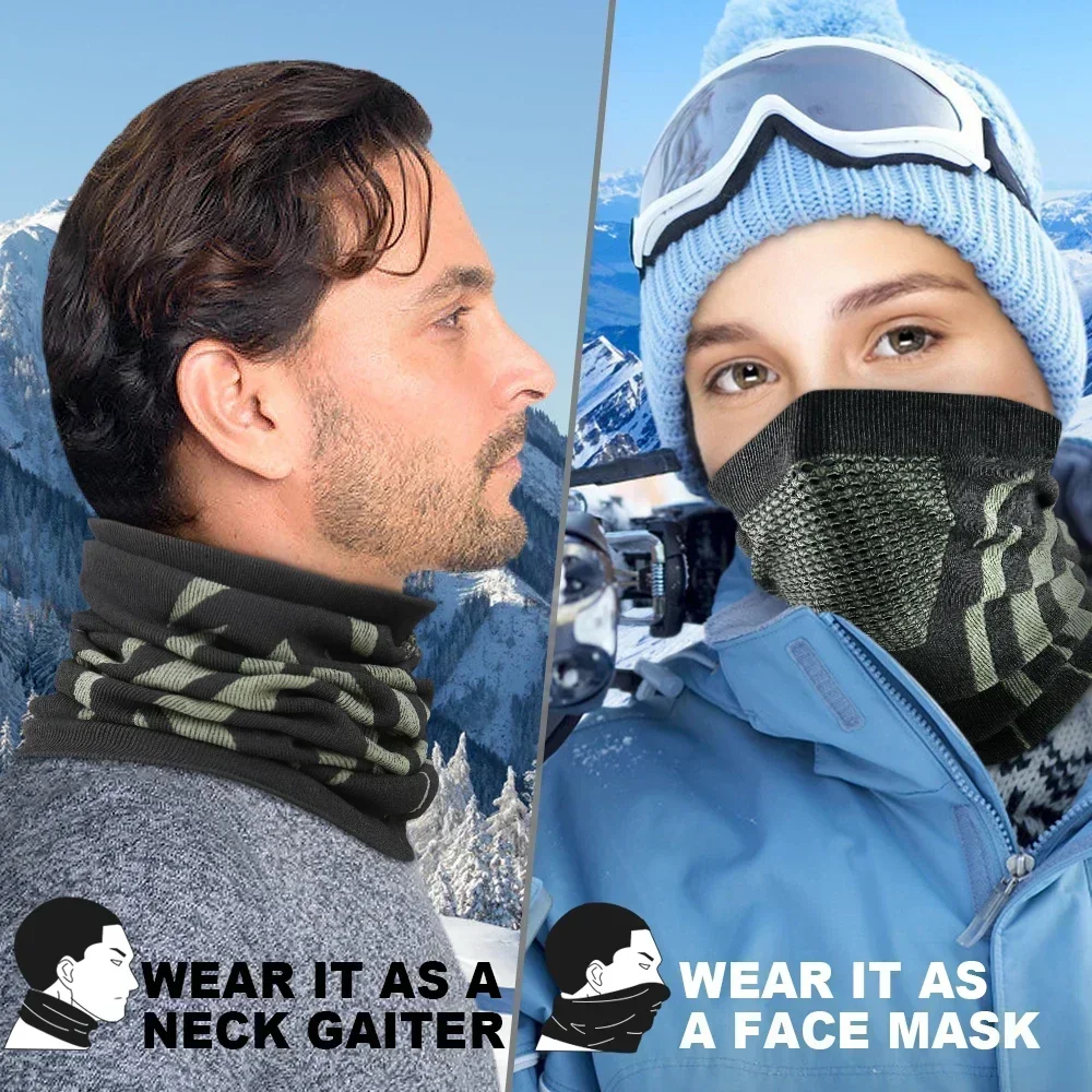 Winter Ring Tube Soft Bandana  - Neck Gaiter Face Cover reseña y precio